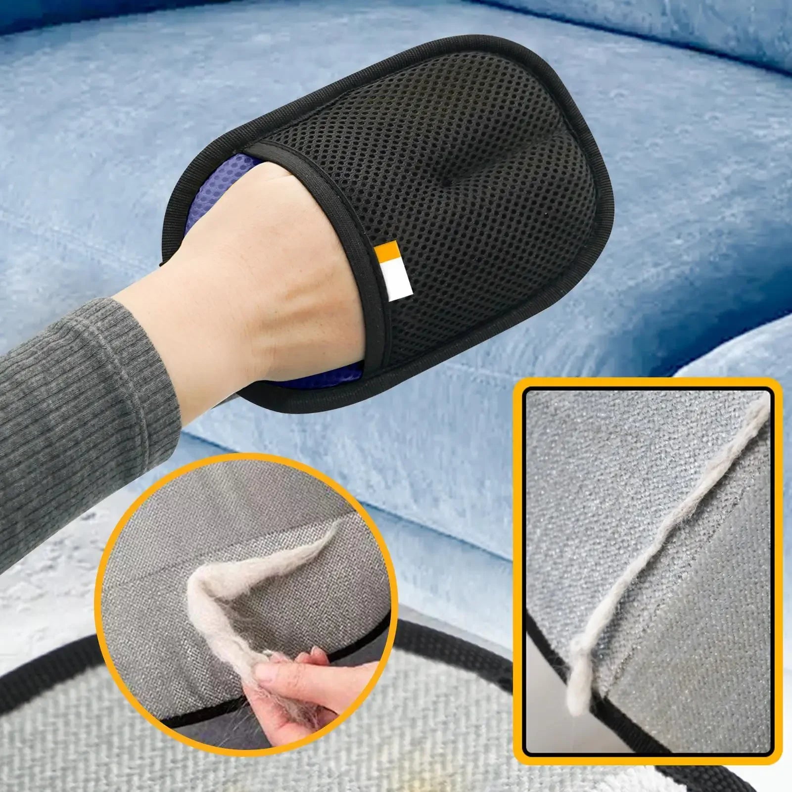 QuickPet Fur Removal Grooming Glove